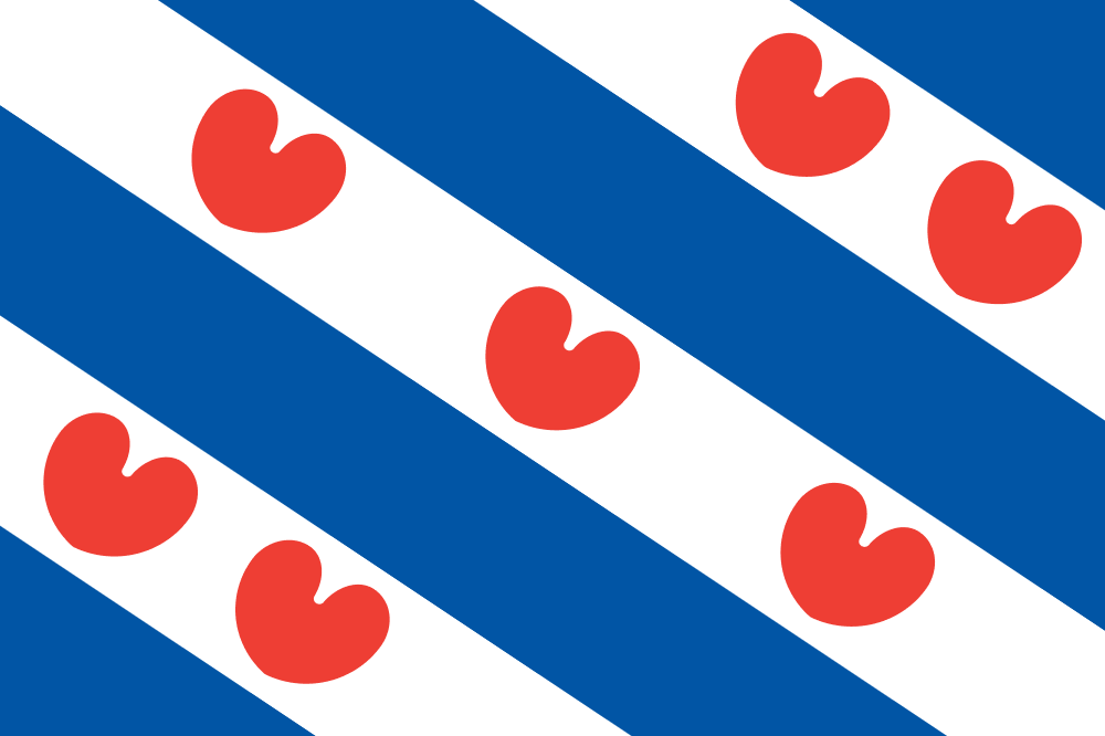 Vlag van de province Friesland