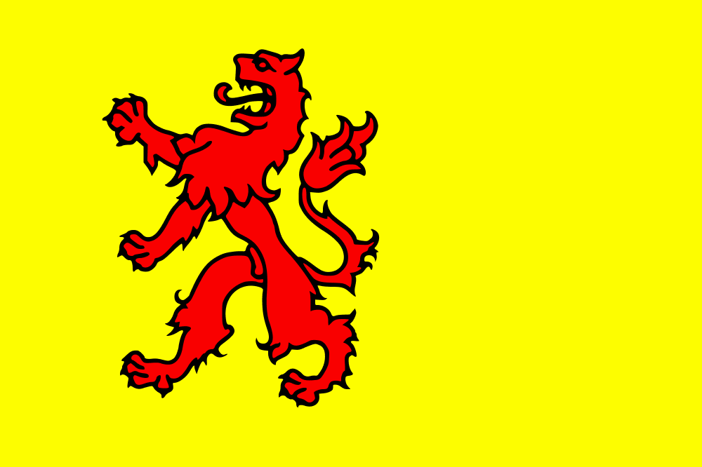 Vlag van de province Zuid Holland